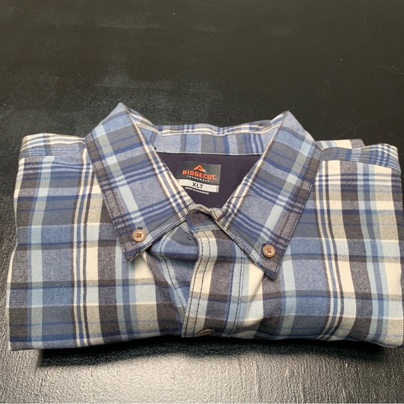 Ridgecut Toughwear Button Down Shirt Men’s Sz XLT - Picture 10 of 11